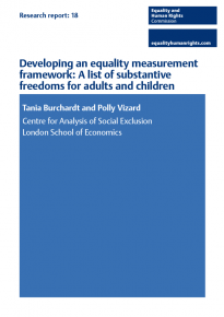 Research report 18 Developing an equality measurement framework