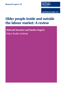 Research report 22 Older people inside and outside the labour market: A review