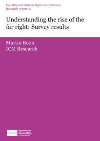 Research report 57 - Understanding the rise of the far-right: Survey results