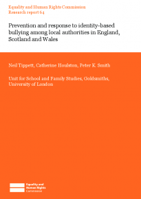 Research Report 64: Prevention and response to identity-based bullying among local authorities in England, Scotland and Wales