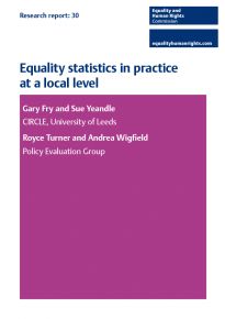 Research report 30 Equality statistics in practice at local level