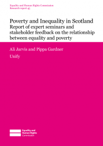 Research report 45 - Poverty and inequality in Scotland