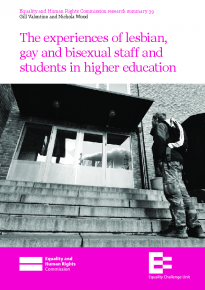 Research summary 39 - The experiences of lesbian, gay and bisexual staff and students in higher education