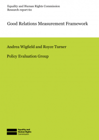 Research report 60 Good Relations Measurement Framework