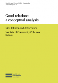 Research report 42: Good relations: a conceptual analysis
