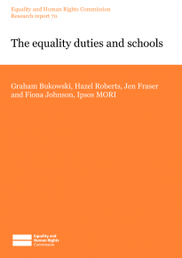Research report 70: The equality duties and schools