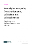 Your rights to equality from Parliaments, politicians and political parties