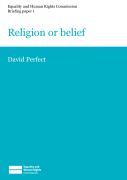 Briefing paper 1: Religion or belief