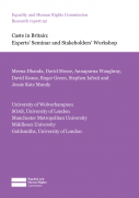 Caste in Britain: Experts' Seminar and Stakeholders' Workshop