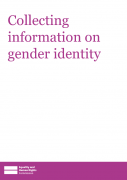 Collecting information on gender identity