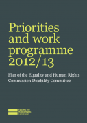 Disability Committee Work Plan 2012/13 