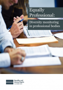 Equally Professional: diversity monitoring in professional bodies