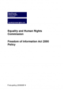 Freedom of Information Act 2000 Policy
