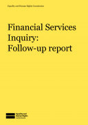 Financial services inquiry follow-up report