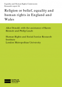 Research report 84: Religion or belief, equality and human rights in England and Wales